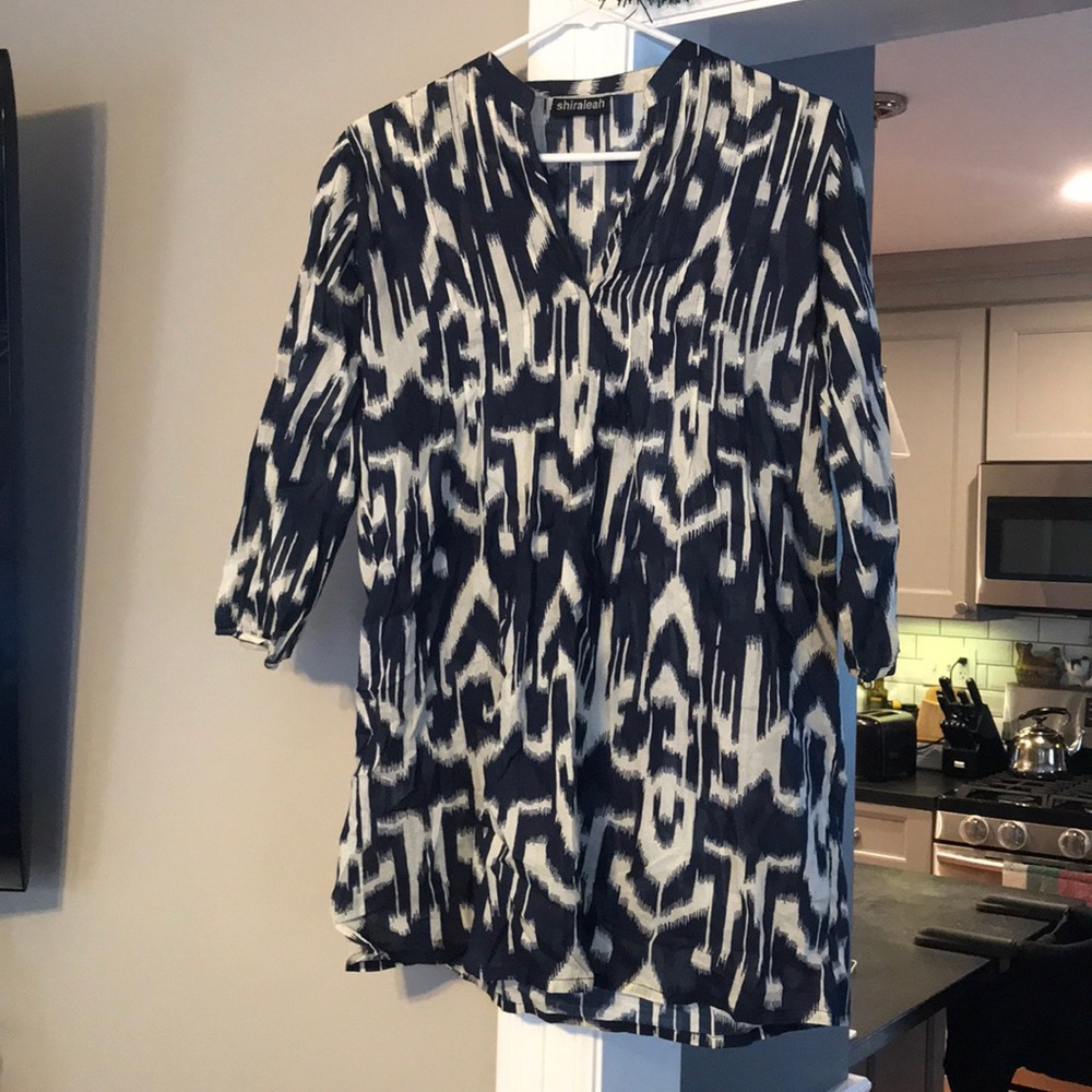 Sheer tunic